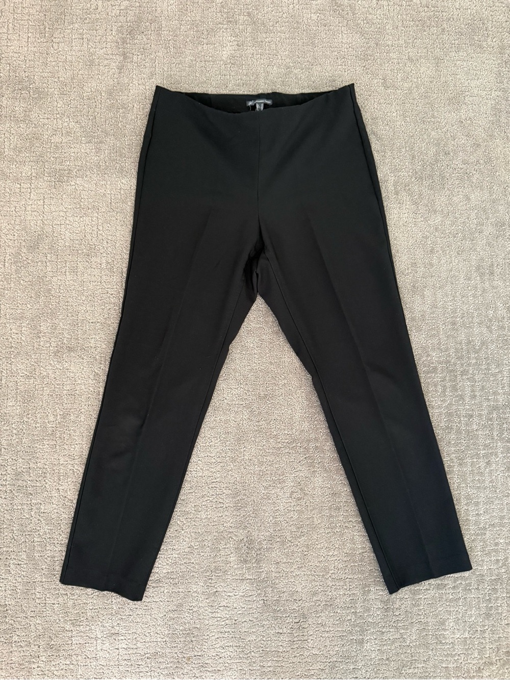 GUC Black Adrianna Papell Pull-On Trousers, Size 10